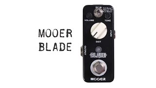 Video thumbnail for Mooer Blade Distortion by Common Gear