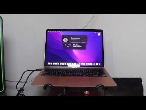 Mac OS Monterey On External Drive M1 Macbook Air