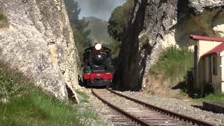 preview picture of video 'A428 running on the Weka Pass Railway'