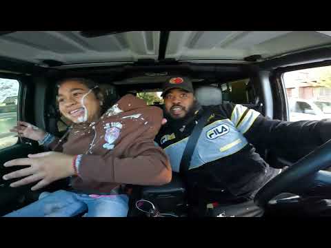 QUEENZFLIP GOES CRAZY IN THE CAR ON HIS DAUGHTER PRINCESS - QUEENZFLIPJR ESCAPES #FLIPSONGREACTIONS