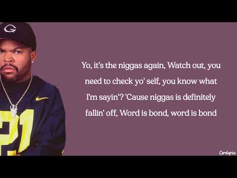 Ice Cube - Check Yo Self (lyrics)
