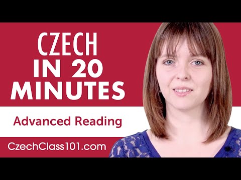 20 Minutes of Czech Reading Comprehension for Advanced Learners