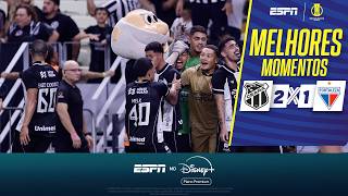 CEARÁ VIRA O JOGO, VENCE CLÁSSICO E MANTÉM TABU CONTRA O FORTALEZA | MELHORES MOMENTOS