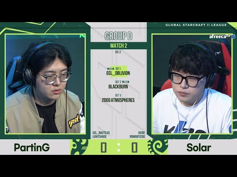 [2021 GSL S2] Ro.16 Group D Match2 PartinG vs Solar