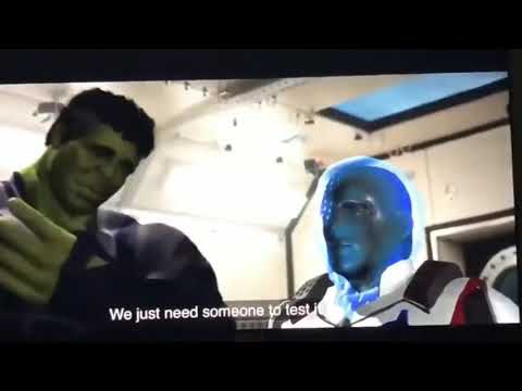 Avengers Endgame - Deleted Scene Tony with team