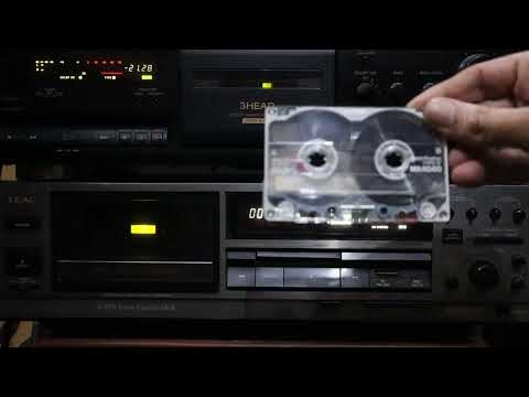 TDK MAXG-60 VS TEAC V-870 STEREO CASSETTE DECK TEST HYDERABDAD SINDH PAKISTAN