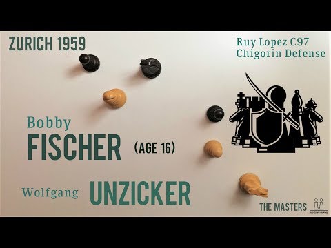 Fischer's positional masterpiece against Wolfgang Unzicker ⎸Zürich 1959
