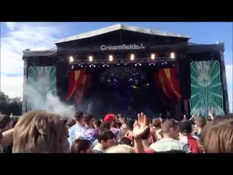 Borgore & Albin Myers - live @ Creamfields UK 2013 - Saturday - Highlights [HD]