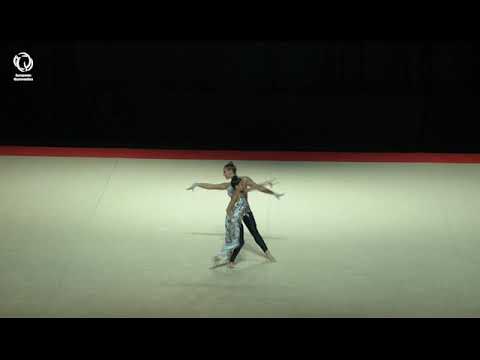 Filipa PATROCINIO & Ines FARIA (POR) - 2021 Acro junior European bronze medallists, WP all-around