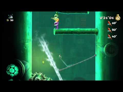 Rayman Legends (1080i HD) Walkthrough Part 58 - There's Always a Bigger Fish - Invaded