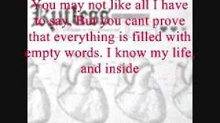 Kutless Shut Me Out Acoustic Version Lyrics