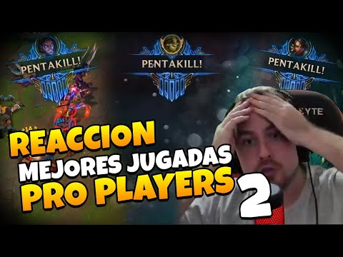 REACCIONO A LOS MEJORES OUTPLAYS DE COREA EN LEAGUE OF LEGENDS PARTE 2