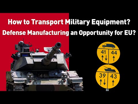 How to Transport Military Equipment? Is Defense Manufacturing an Opportunity for EU? Visline Podcast