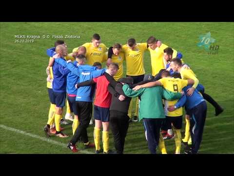 MLKS Krajna Sępólno Krajeńskie - Flisak Złotoria, 26.10.2019 r.