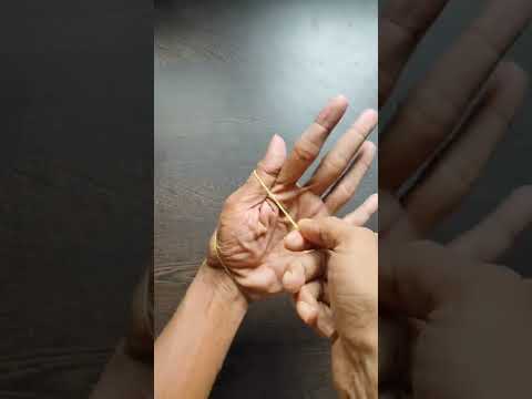 😱 Tutorial Best Rubber Band MAGIC 😱 #shorts