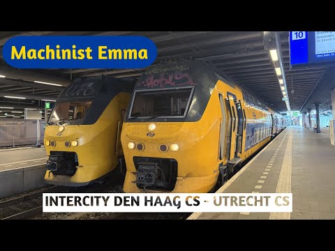 Cabinerit (4K) | VIRM | Zondag drukte en werkzaamheden | Den Haag - Leiden - Utrecht | Okt '25' |
