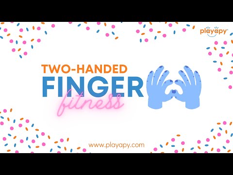 TWO-HANDED FINGER FITNESS | Finger Exercises & Gym | Handwriting Exercise Warm-Up Activity