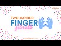 ZWEIHÄNDIGE FINGERFITNESS Fingerübungen Gymnastik Aufwärmübung Für Handschriftübungen