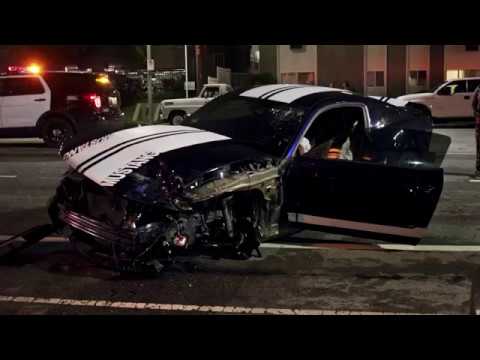 Car accident in Reseda, California 2016