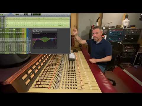 Mixing Drums ITB with Plug ins and  OTB with Outboard @RiotHomeRecording