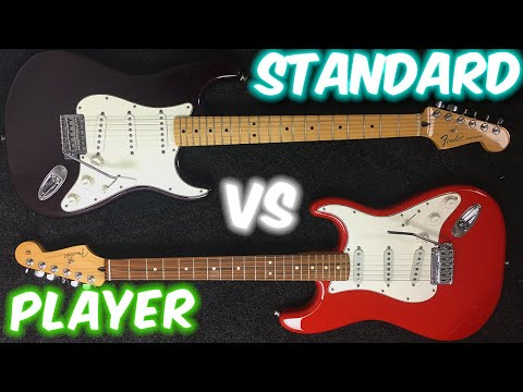 Fender Stratocaster Player vs Standard
