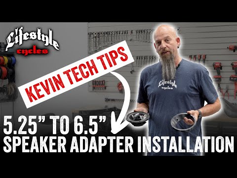 Kevin Tech Tips: 5.25" to 6.5" Speaker Adapter Installation