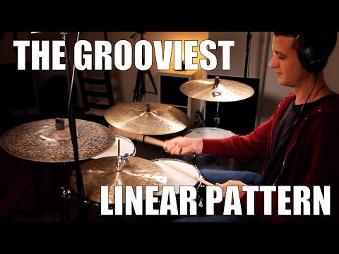 The grooviest Linear Pattern in less than a Minute  - Daily Drum Lesson