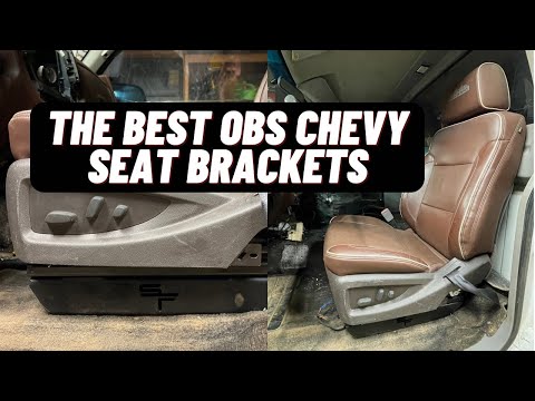 Installing Stark Fabworks OBS to 2014-2018 GM Seat Adapter Brackets
