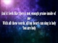 I Wonder - Leeland (lyrics)