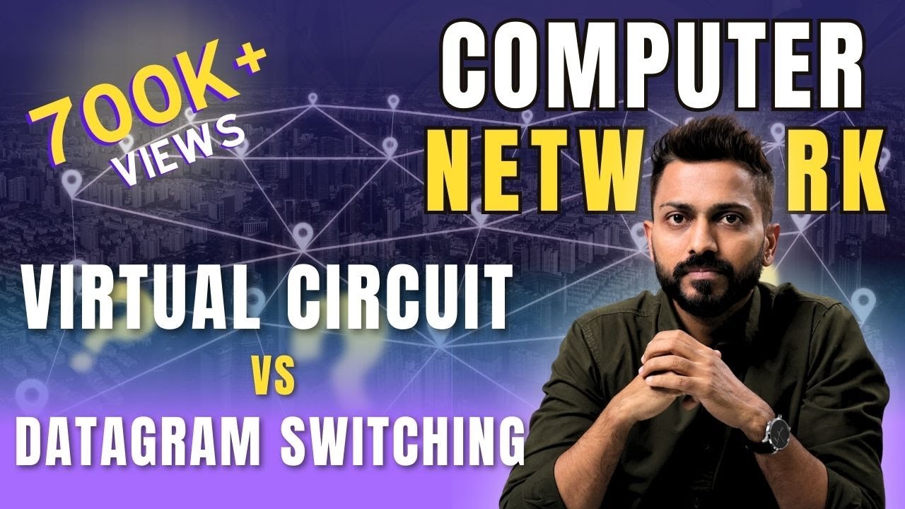 Lec-18: Datagram Switching Vs Virtual Circuit Switching in Packet Switching | Computer Networks