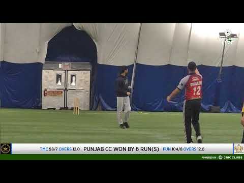 2023-2024 MCLT12 WINTER LEAGUE - Punjab CC Vs Toronto Metro Cricket Club
