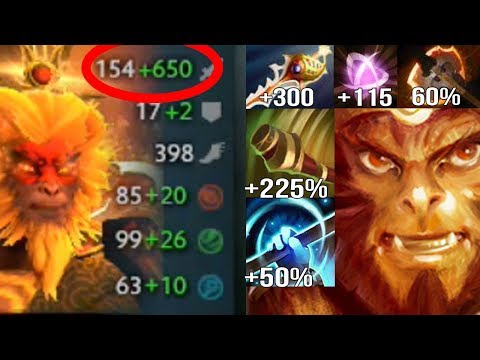 MonkeyKing Divine Rapier 1 Shot AhJit Dota 2