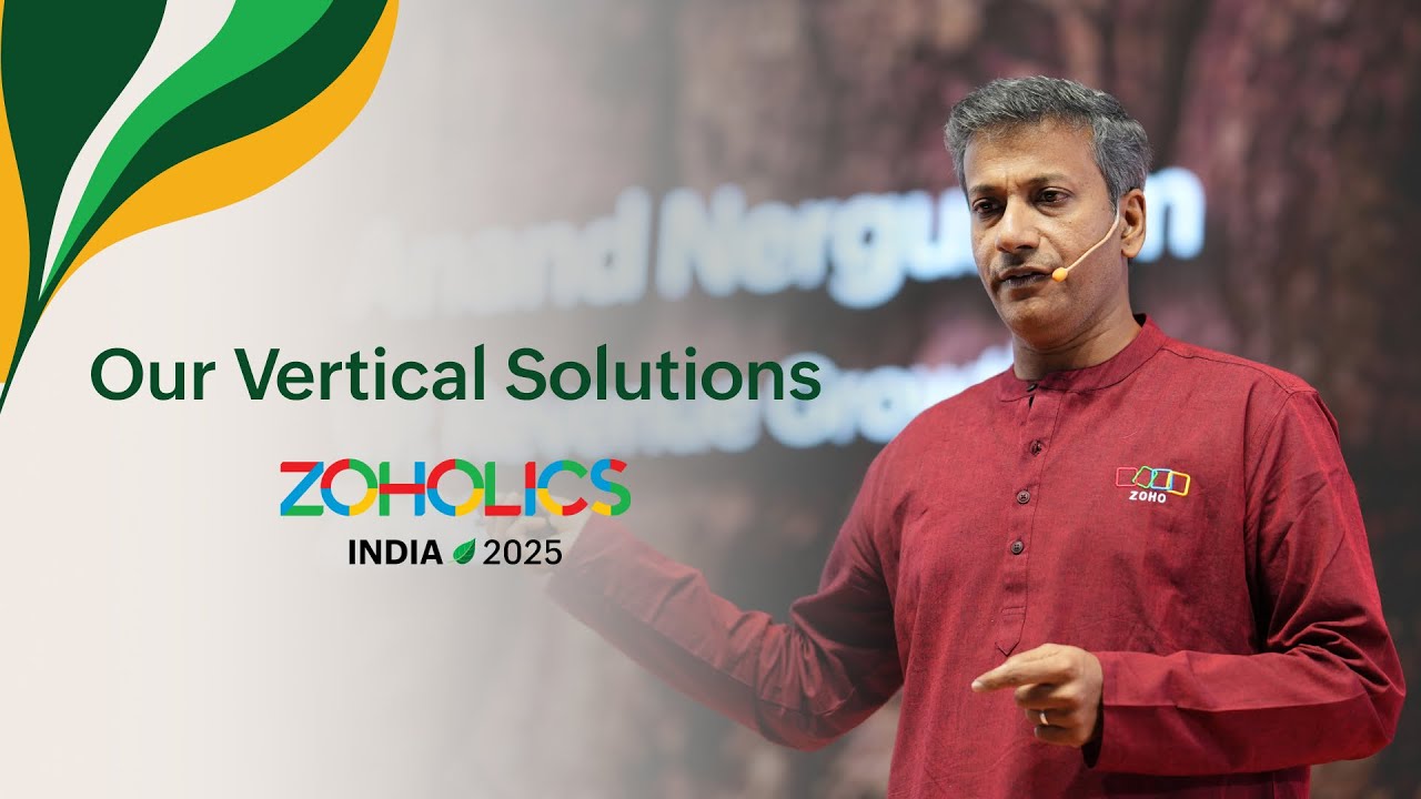 Vertical Solutions: Anand Nergunam | #ZoholicsIndia25
