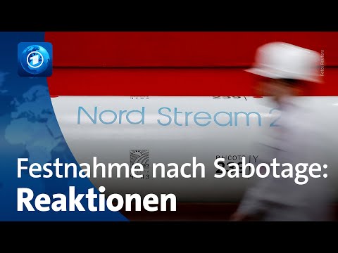 Nord-Stream-Sabotage: Reaktionen auf Festnahme eines Tatverdächtigen