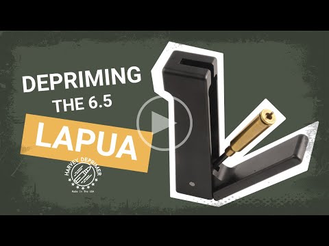 Depriming a 6.5 Lapua with the Harvey Deprimer