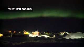 preview picture of video 'aurea borealis east greenland'