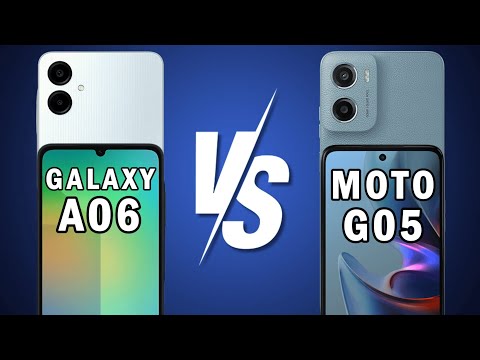 Samsung Galaxy A06 vs Motorola Moto G05