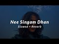 Nee Singam Dhan Slowed Reverb Pathu Thala