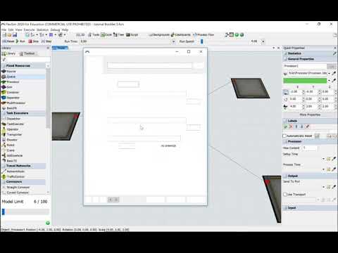 FlexSim Tutorial Booklet 5   Advanced Manufacturing Widgets