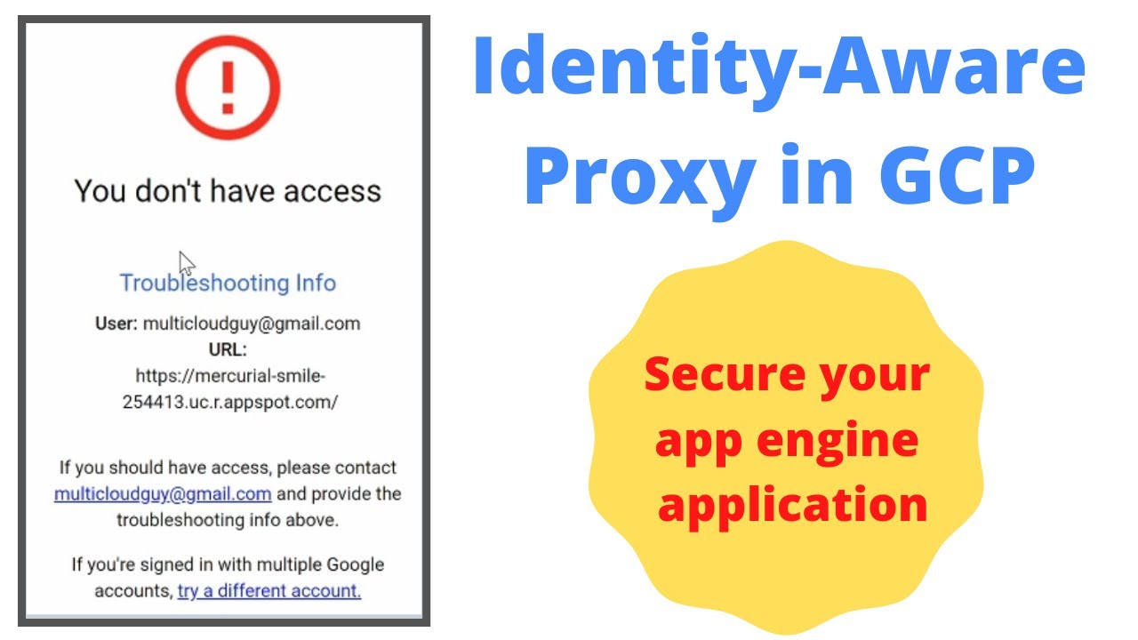 Securing Google Cloud App Engine application using Identity-Aware Proxy