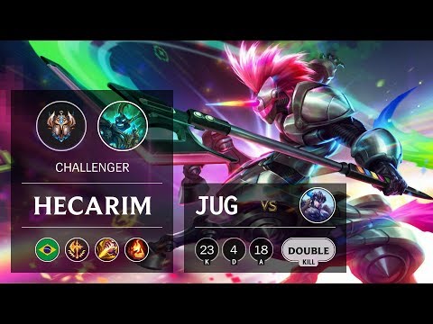 Hecarim Jungle vs Sejuani - BR Challenger Patch 9.17
