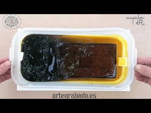 Documental ARTE GRABADO de 15 minutos dedicado al proceso del Grabado al Aguafuerte.