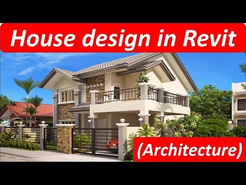 Revit complete project 01 House design in Revit