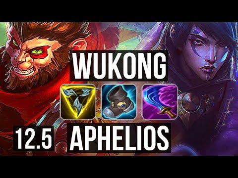 WUKONG & Brand vs APHELIOS & Sona (ADC) | 3/1/8, 1.5M mastery | EUW Master | 12.5