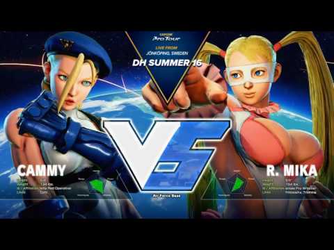 SFV: Dreamhack Summer 2016 Top 32 Part 5 - CPT 2016