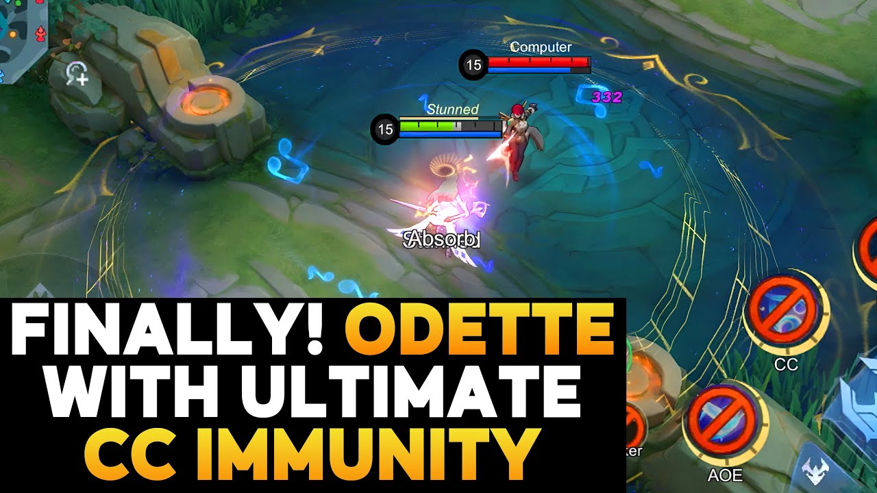 ODETTE's BUFFED ULTIMATE CC IMMUNITY FINALLY | MOBILE LEGENDS