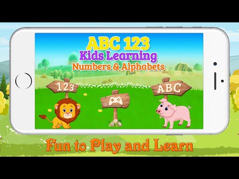 ABC 123 Kids: Number and math Video
