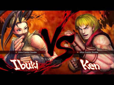 Ultra Street Fighter 4 - Ibuki Vs Ken [Hardest]