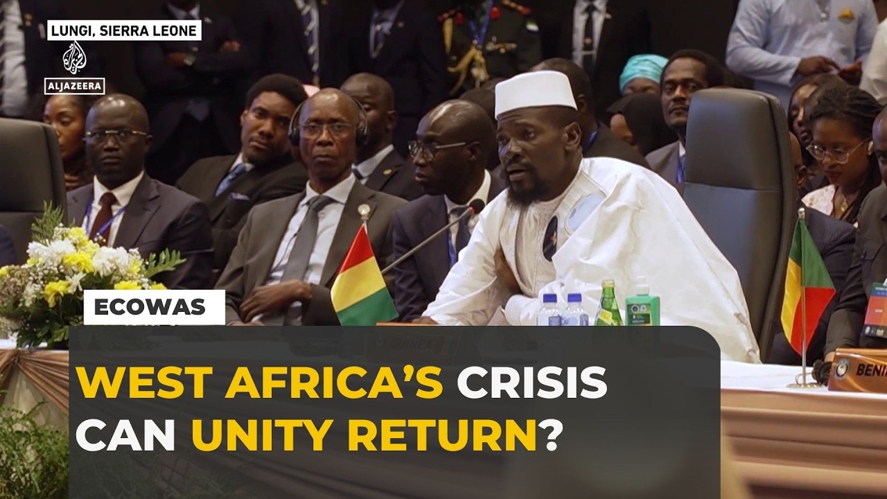 ECOWAS summit seeks unity as West Africa faces security and political crises
