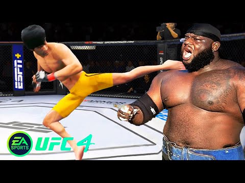 UFC4 Bruce Lee vs Ghetto Mutant EA Sports UFC 4 PS5